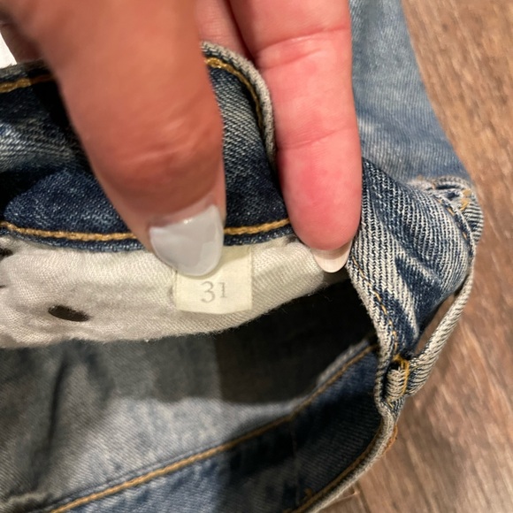 Able Women's Straight Leg Blue Jeans - Picture 3 of 4